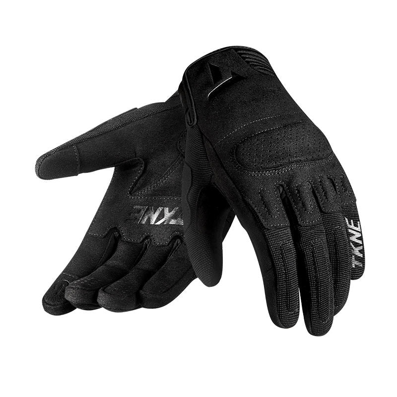 Retro Touchscreen Motorcycle Riding Gloves-G54
