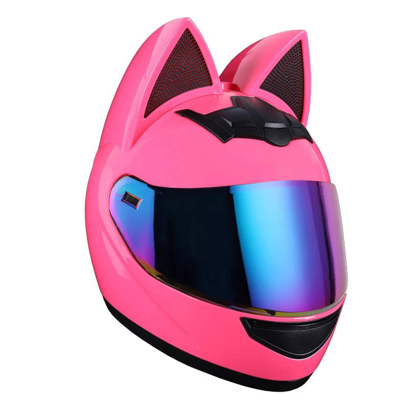 Fashion cat ear off-road helmet-I02