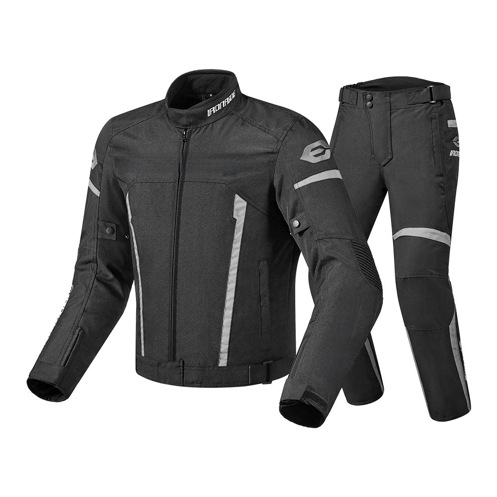 Motorcycle riding clothes are breathable, windproof and waterproof-J54