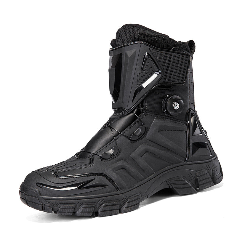 Motorcycle riding boots are waterproof-K90