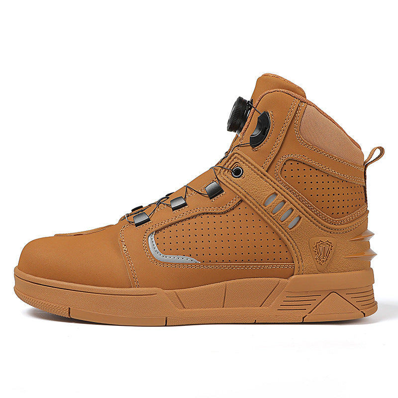Leather motorcycle riding shoes-K77