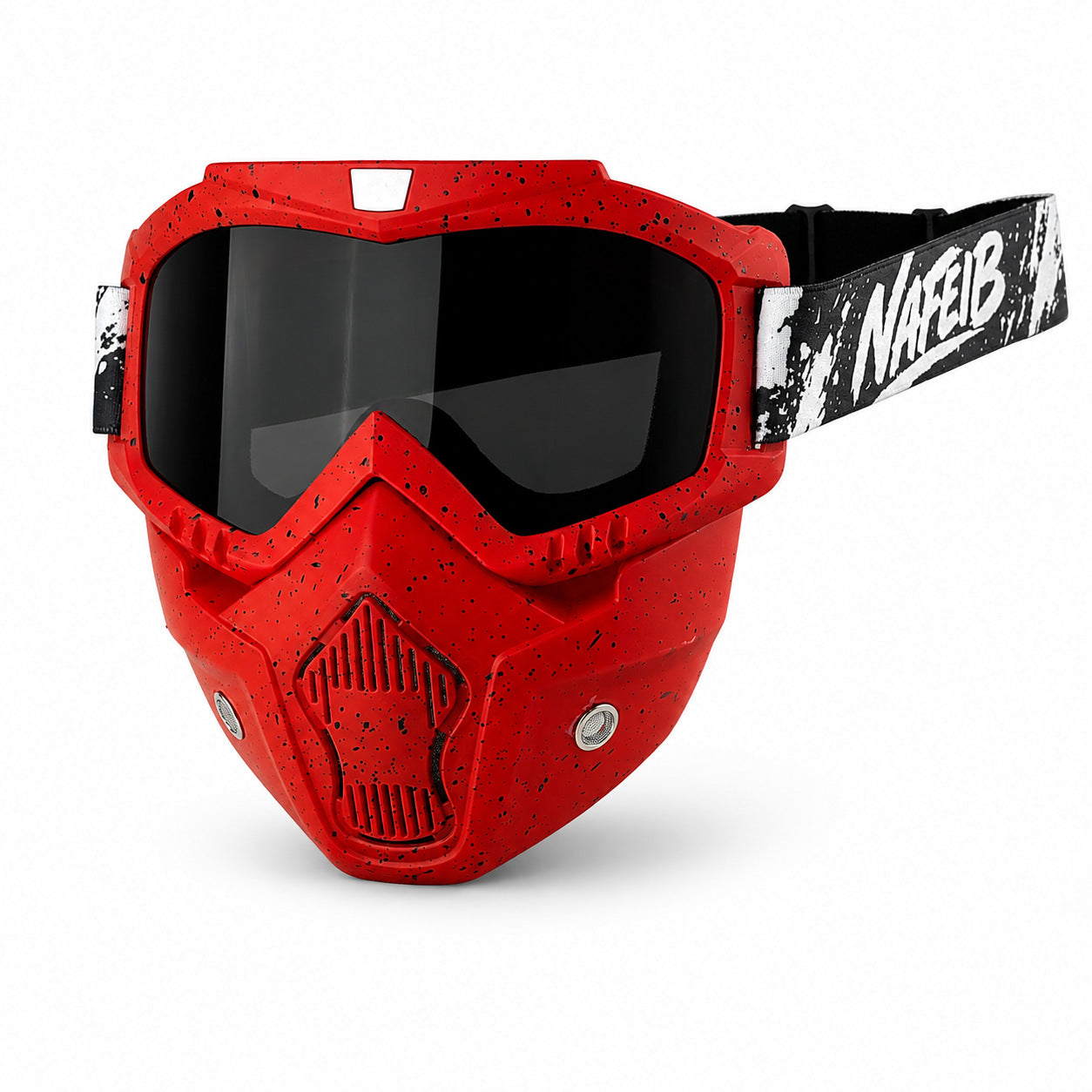Motorcycle riding mask helmet goggles detachable face shield-H48