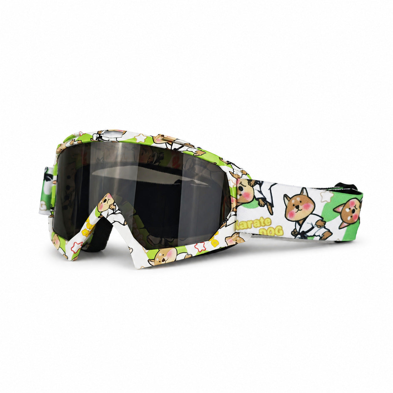 Lightweight motorcycle outdoor goggles with puppy graffiti-H37