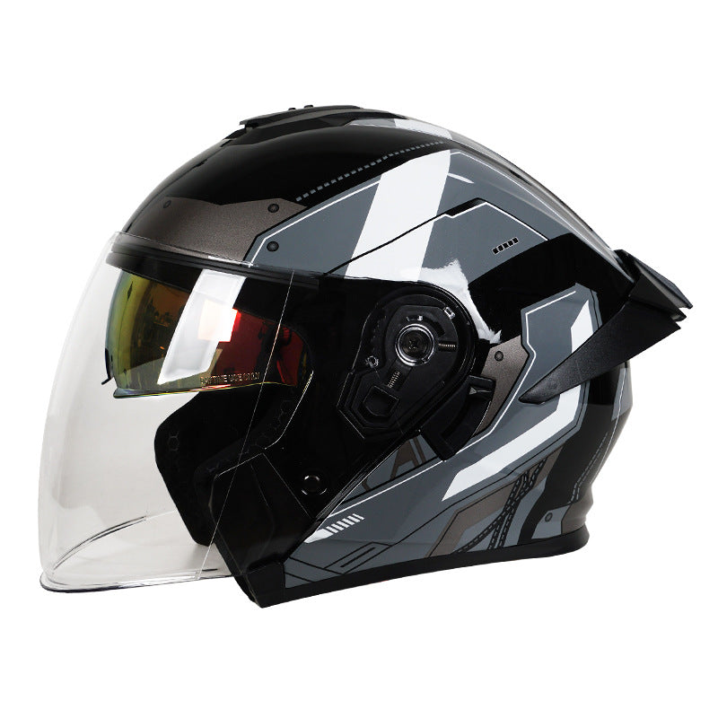 All-weather dual-lens motorcycle helmet-I74 All-weather dual-lens motorcycle helmet-I74