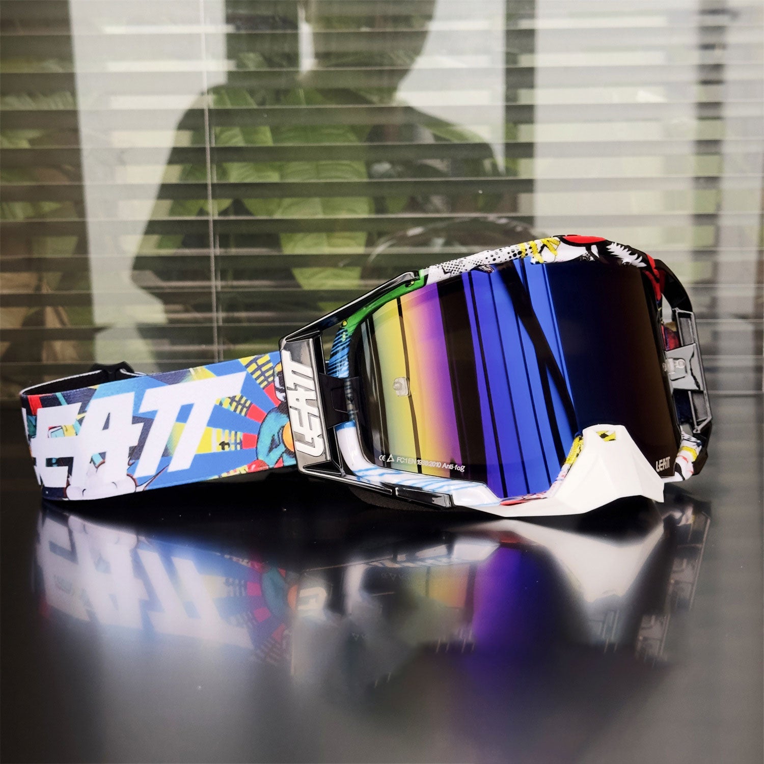 Motocross helmet anti-fog goggles-H59
