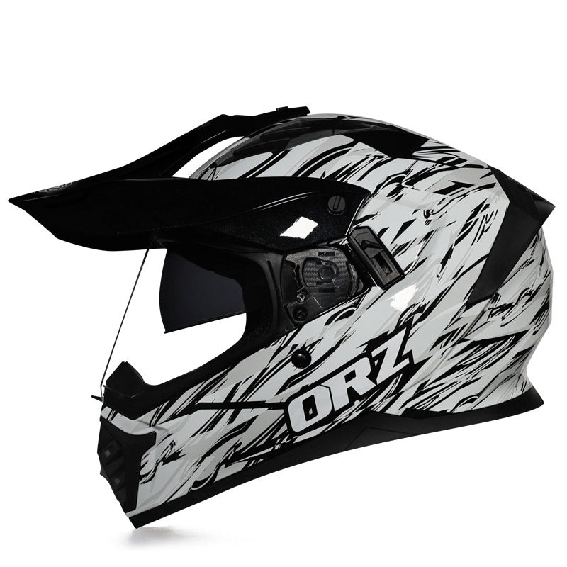 Adventure Touring and Rally Motorcycle Helmet-I229