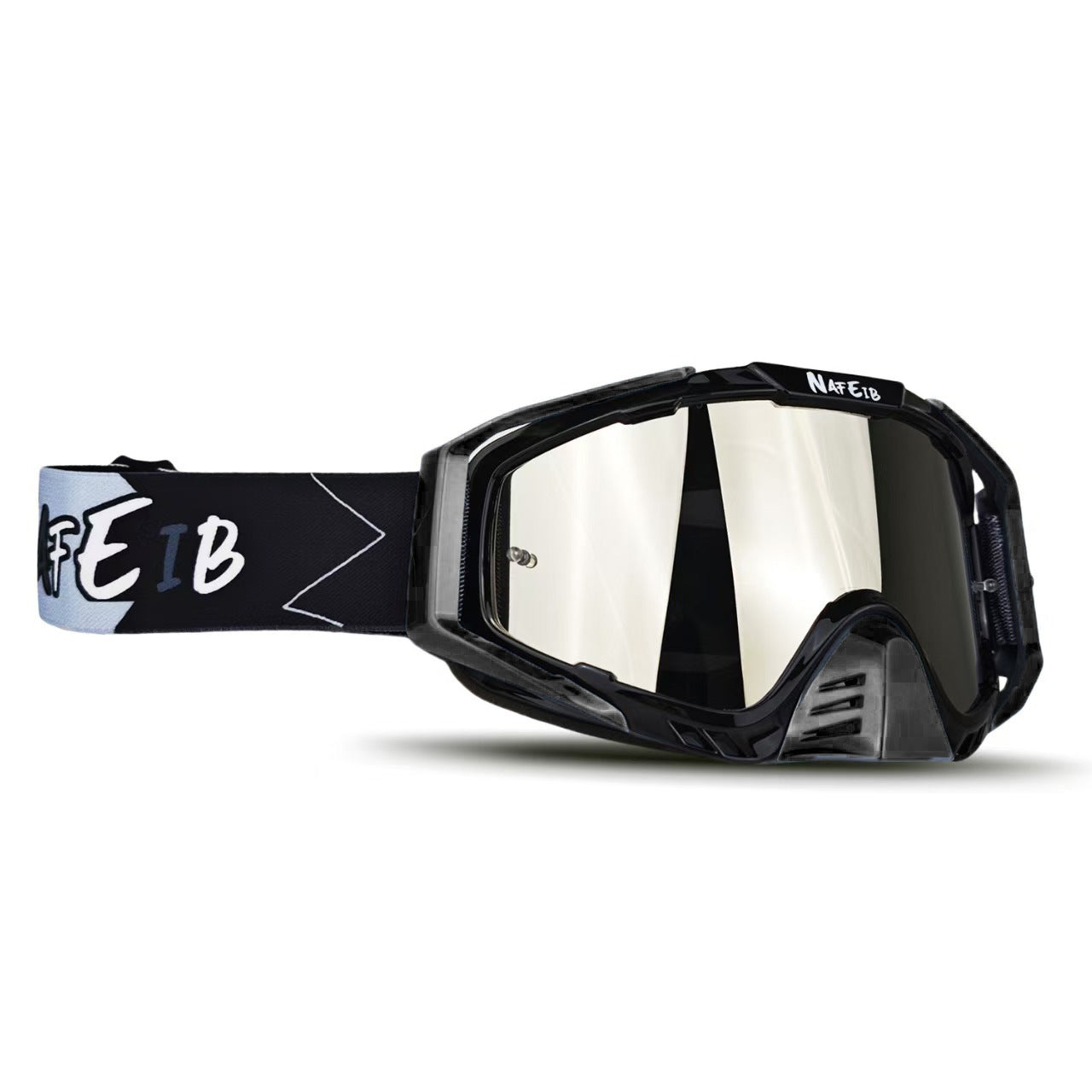 Off-road painted motorcycle goggles-H66