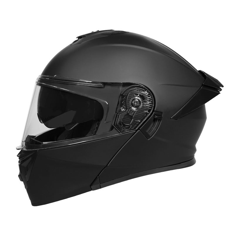 Dual-lens flip-up full-face helmet-I96