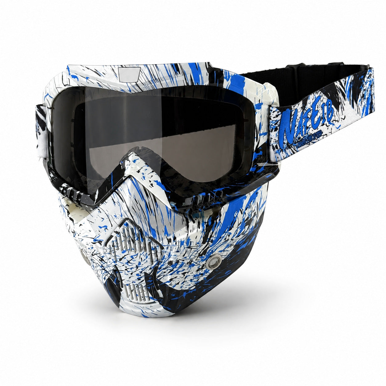 Motorcycle Riding Goggles and Protective Face Mask-H02