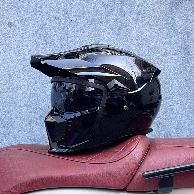 Retro Full-Face Helmet-I238