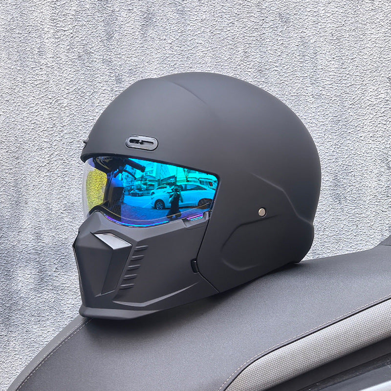 Motorcycle Cruiser-Style Detachable Scorpion Helmet-I178
