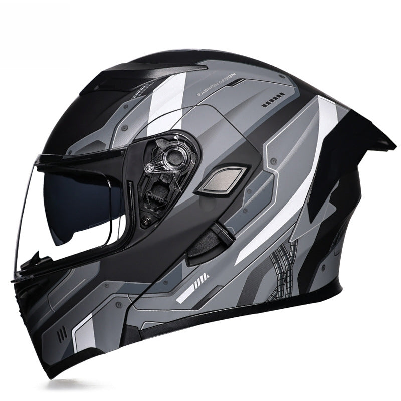Cyberpunk Mech Full Helmet Motorcycle Helmet Sci-Fi Gear-I59
