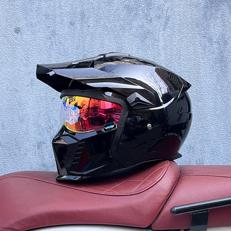 Retro Full-Face Helmet-I238