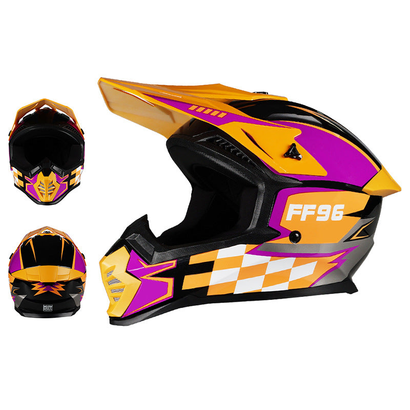 Full-face motorcycle helmet-I98