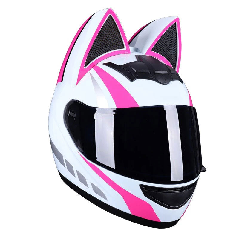 Fashion cat ear off-road helmet-I02