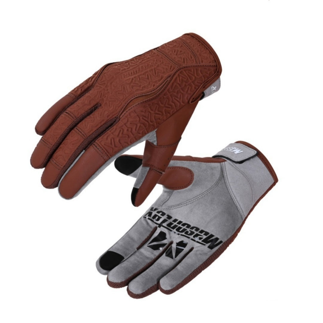 Motorcycle breathable slow rebound retro gloves-G94