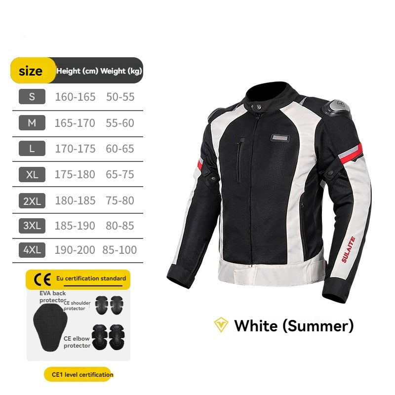 Four Seasons Motorcycle Retro Rally Suit-J12