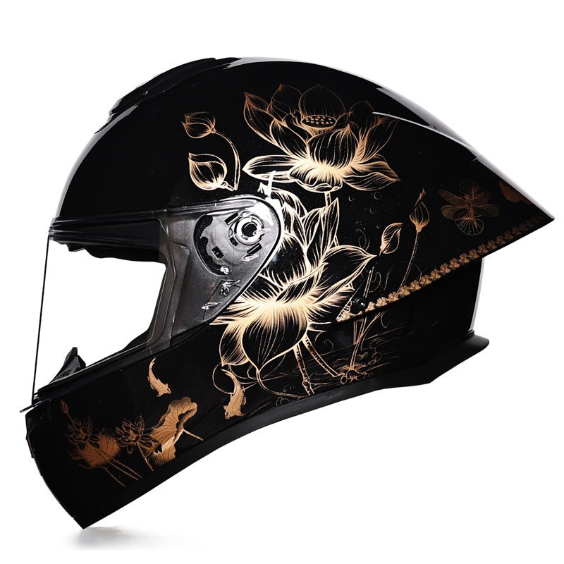 Bluetooth slot for full-face motorcycle helmet-I235