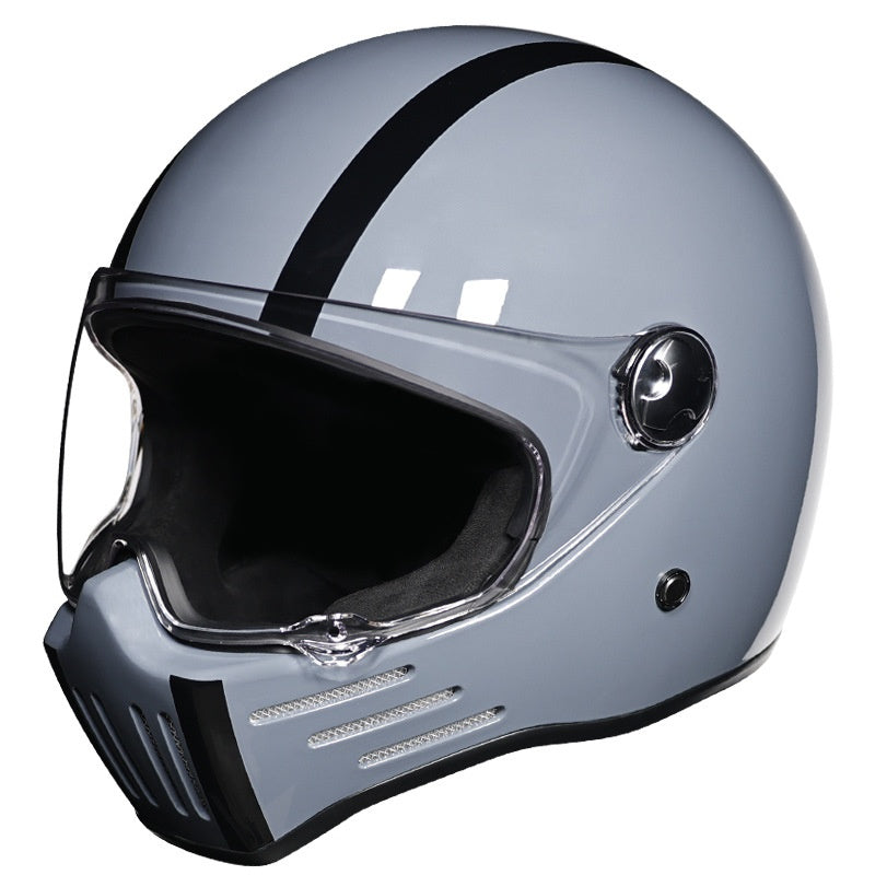 Retro motorcycle helmet cruise personalization-I182