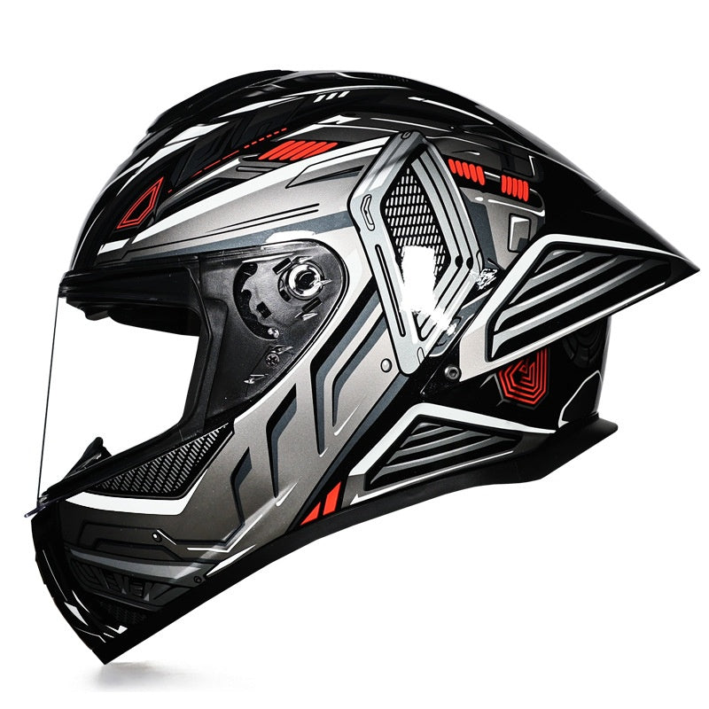 Bluetooth slot for full-face motorcycle helmet-I235