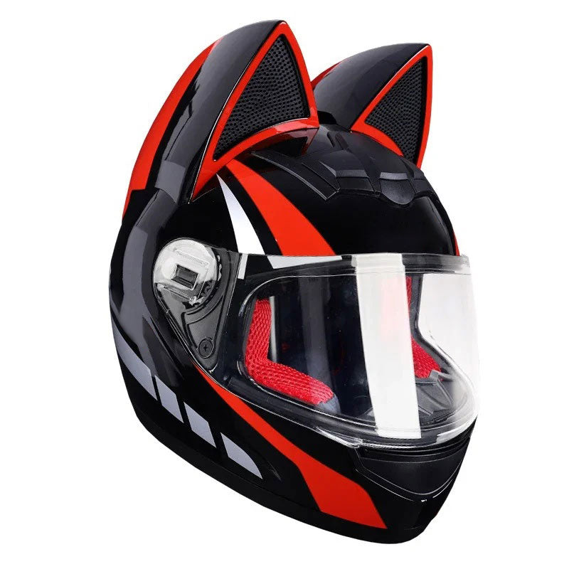 Fashion cat ear off-road helmet-I02