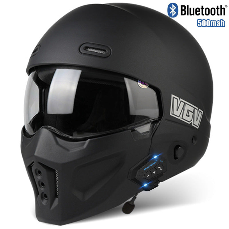 Dual-Mode Tactical Motorcycle Helmet (Bluetooth Compatible)-I90