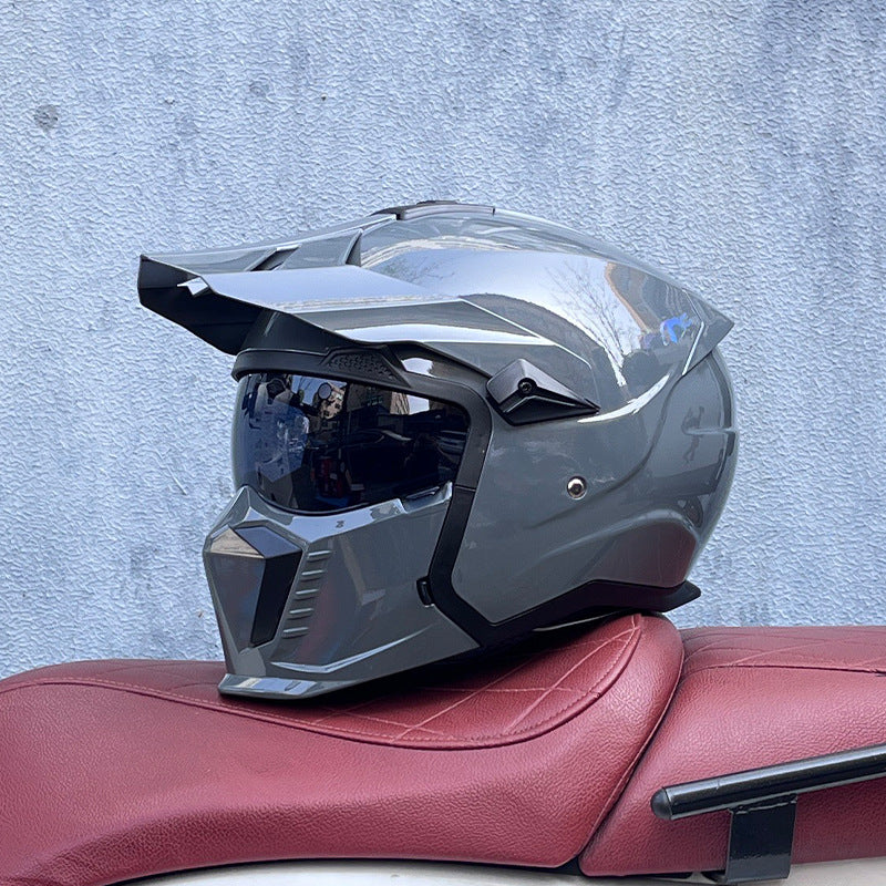 Retro Full-Face Helmet-I238
