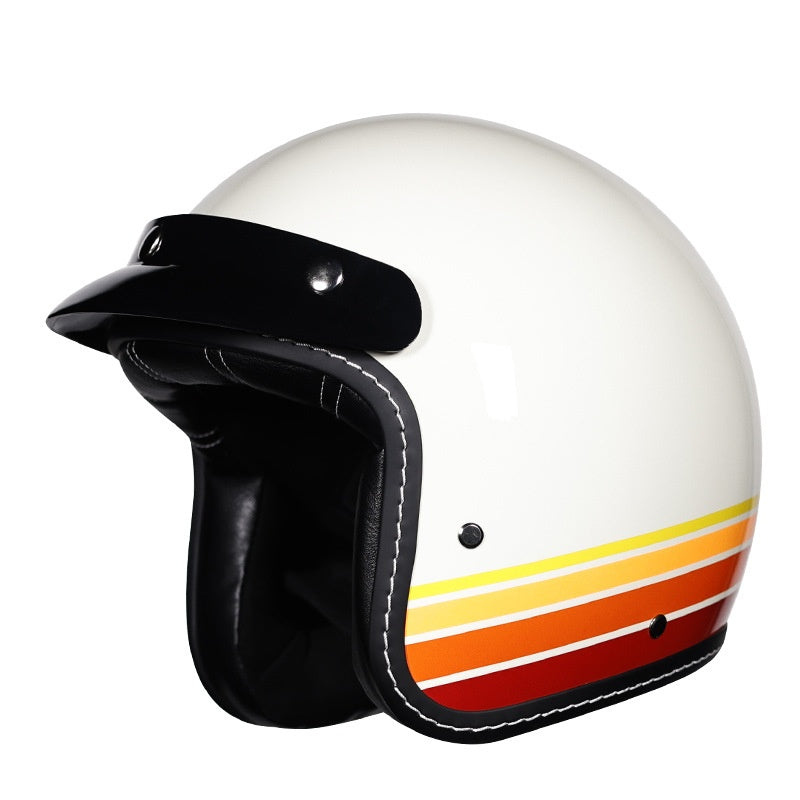 Retro 3/4 Motorcycle Helmet-I241