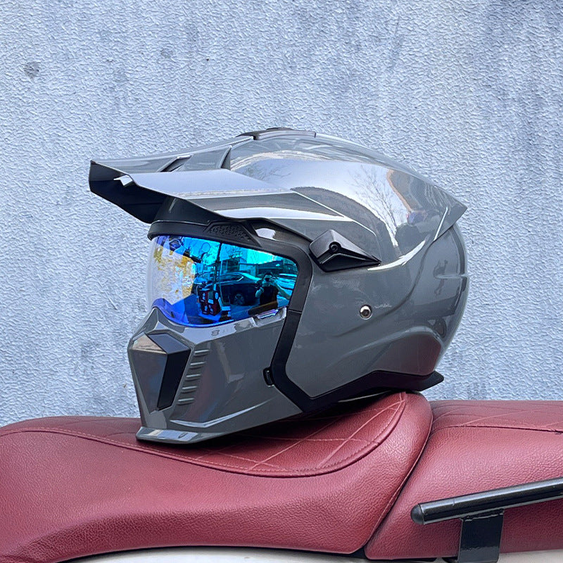 Retro Full-Face Helmet-I238