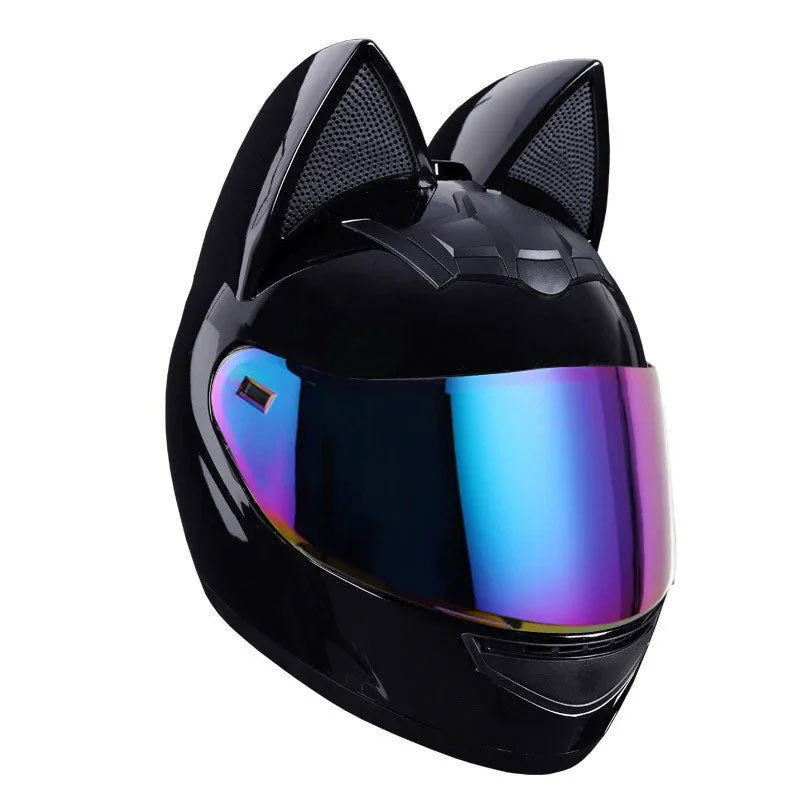 Fashion cat ear off-road helmet-I02