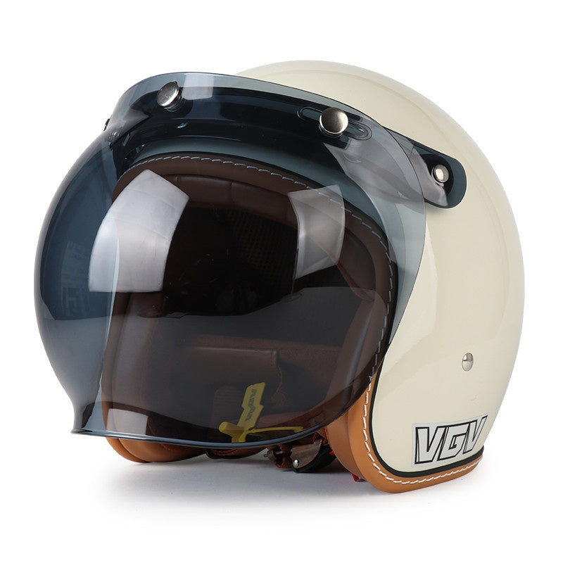 DOT Motorcycle Helmet 3/4 Half Helmet-I17