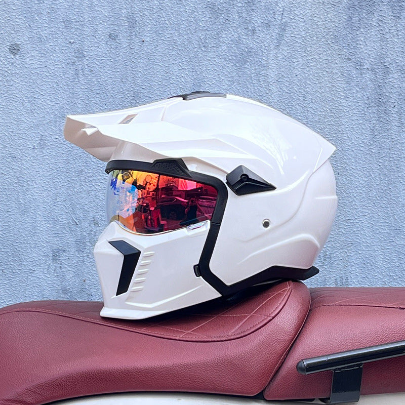 Retro Full-Face Helmet-I238