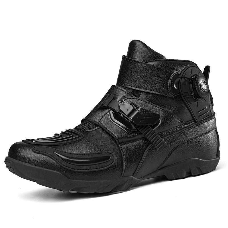 Microfiber Leather Cycling Foot Protection Shoes - K16