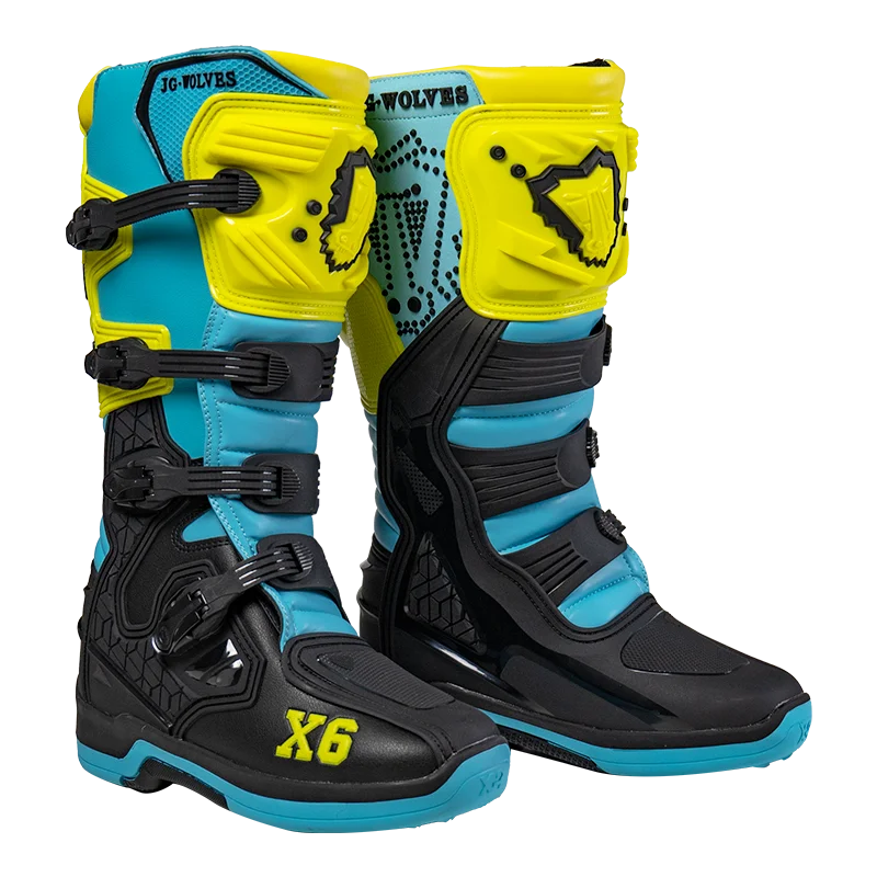 Racing Equipment Long Motorcycle Boots-K11