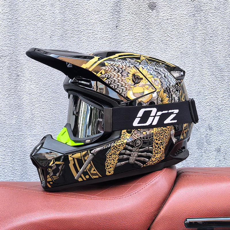 Off-road rally helmet full-face helmet-I200