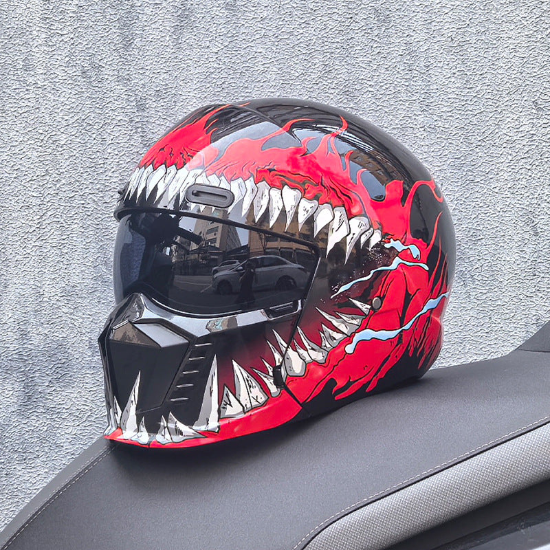 Warrior Series Scorpion Motorcycle Cruiser Full-Face Helmet-I176