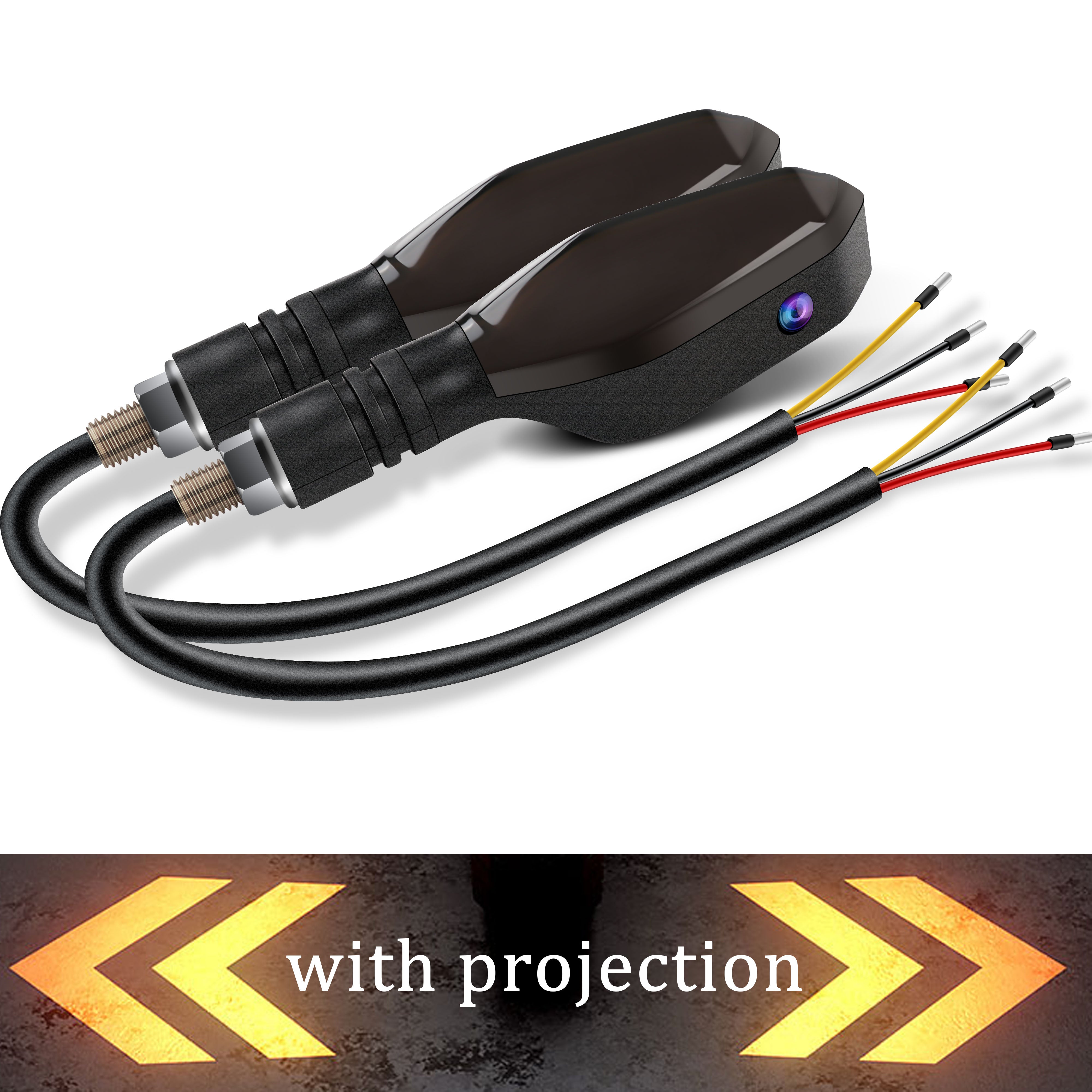 New 27 Modes Motorcycle LED Turn Signal-DF2