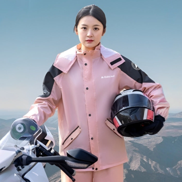 Extended Rainproof Two-Piece Lightweight Pants Set - C06