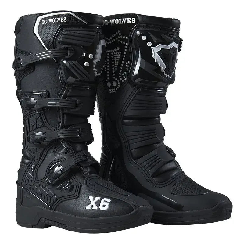 Racing Equipment Long Motorcycle Boots-K11