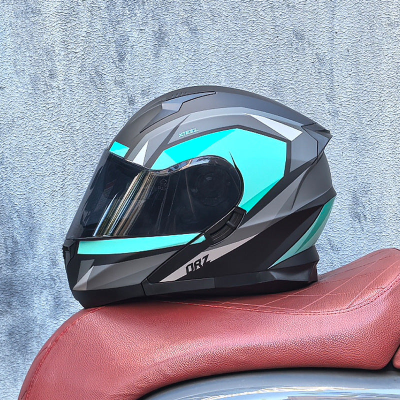 DOT-Certified Flip-Up Motorcycle Racing Helmet-I213