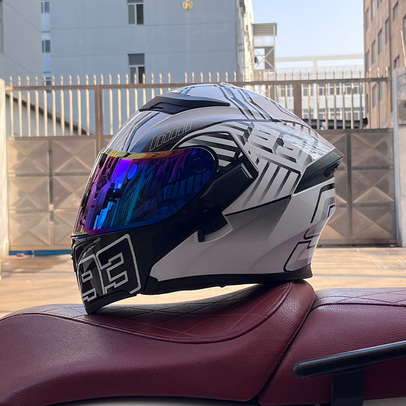 KTVMOTO Full-face Motorcycle Helmet Design-I260