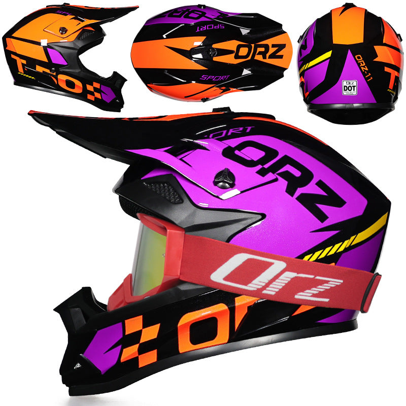 Motorcycle Rally and Off-Road Racing Helmet-I222