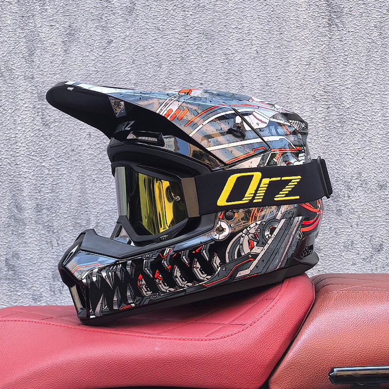 Off-road rally helmet full-face helmet-I200