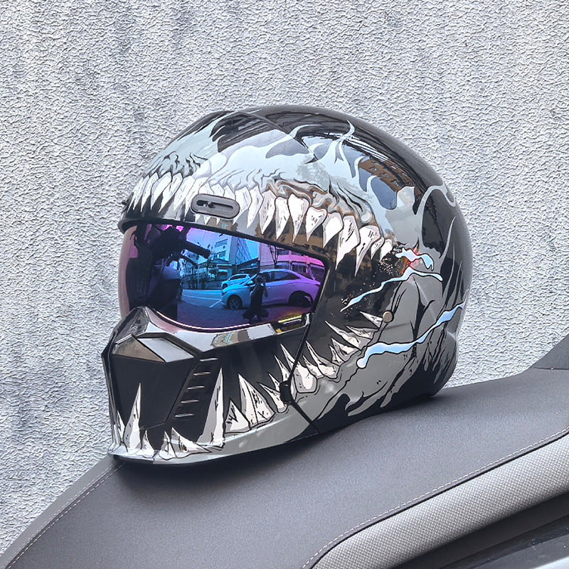 Warrior Series Scorpion Motorcycle Cruiser Full-Face Helmet-I176