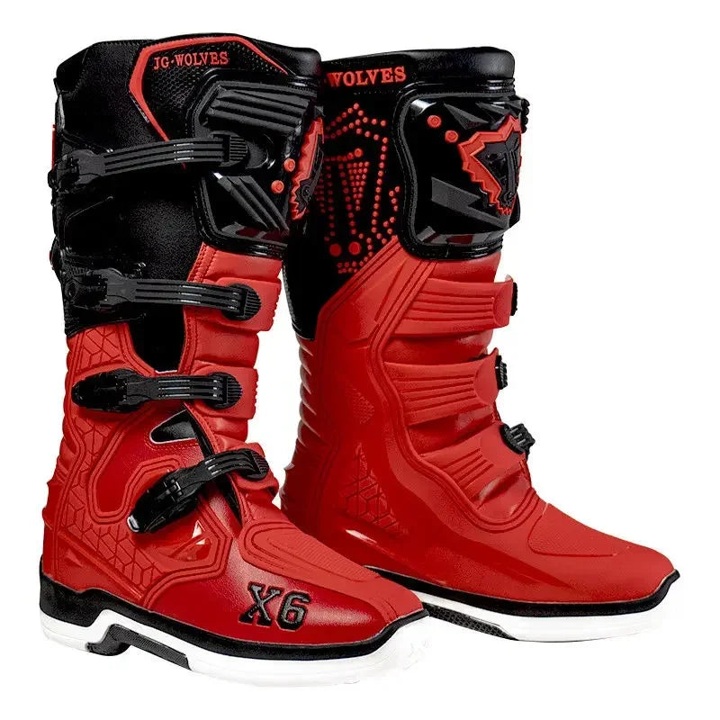 Racing Equipment Long Motorcycle Boots-K11