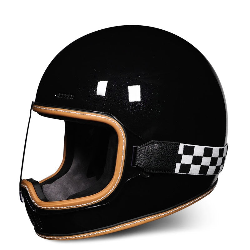 Retro cruiser motorcycle helmet-I218