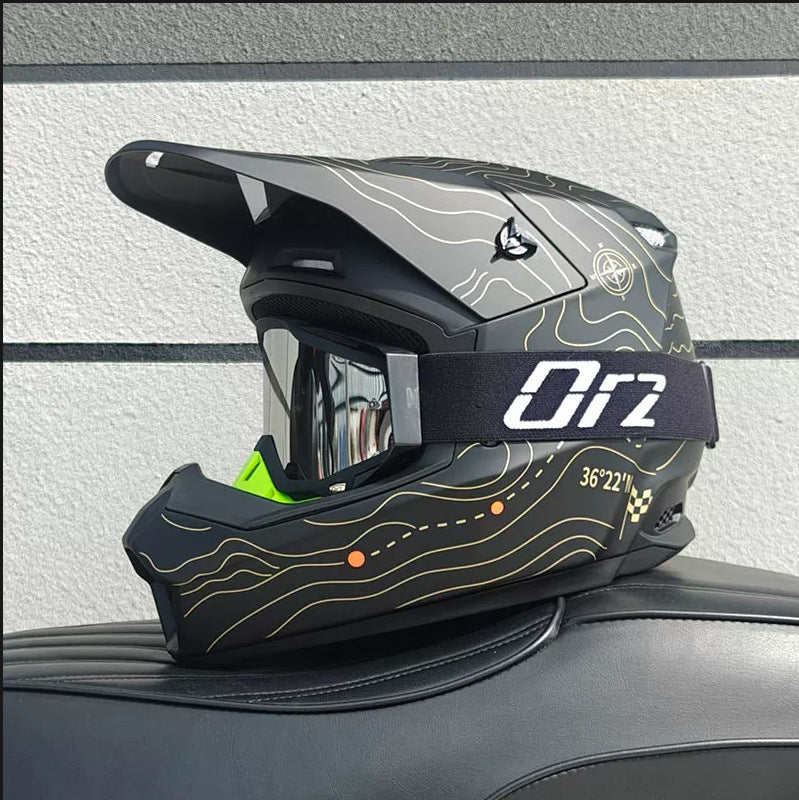 Off-road rally helmet full-face helmet-I200