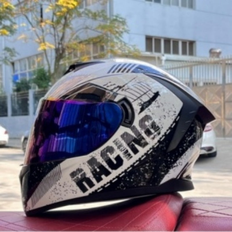 Bluetooth motorcycle helmet with dual visors-I246