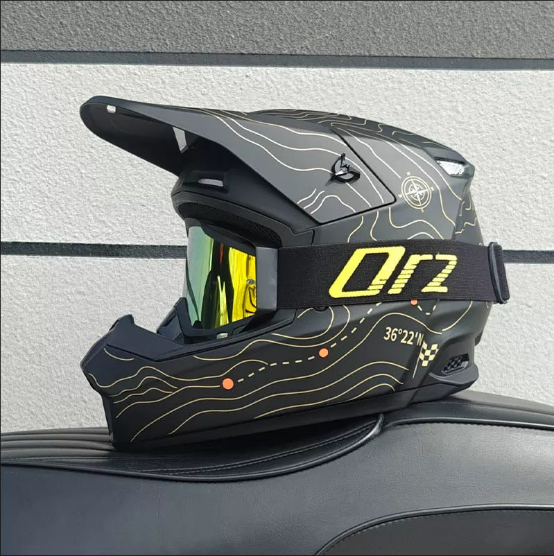 Off-road rally helmet full-face helmet-I200