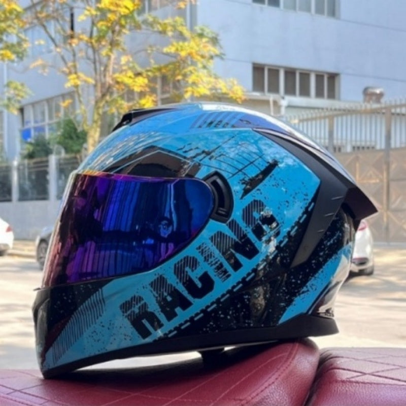 Bluetooth motorcycle helmet with dual visors-I246